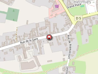 Carte de Sas Cathelain à Hermies