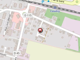 Carte de F.c.parts à Caudry