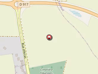 Carte de Cimetière à Bapaume