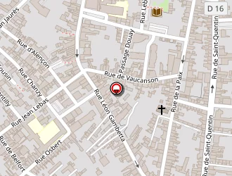 Carte de Men In Coiff' Caillaux Stephane à Caudry