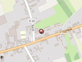 Carte de Le Relais à Beugny