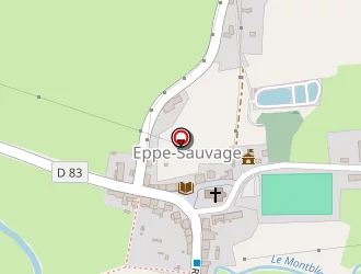 Carte de Lamourette Bernard à Eppe-sauvage