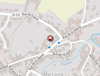 Carte de La Poste à Marcoing