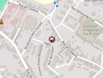 Carte de Boulodrome à Caudry