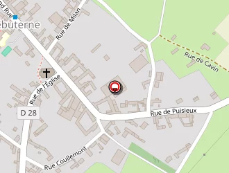 Carte de Folens Frédéric à Hébuterne