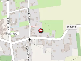 Carte de Ecole à Favreuil