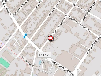 Carte de Au Petit Paris à Caudry