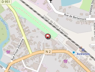 Carte de De Koning Ce à Avesnes-sur-helpe