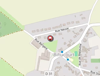 Carte de Ecole à Bihucourt