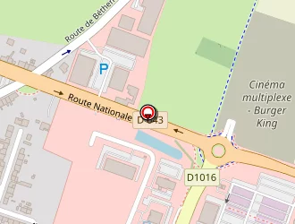 Carte de Optimum Gym à Caudry