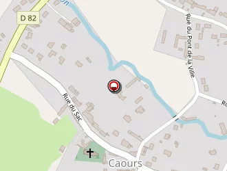 Carte de Mairie Salle Communale à Caours