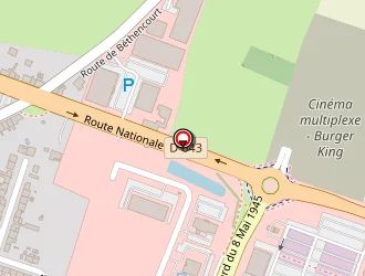 Carte de Buffalo Grill à Caudry