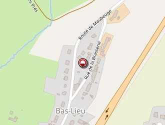 Carte de Garage Moderne à Bas-lieu