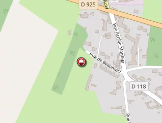 Carte de Centre De Secours à Bernaville