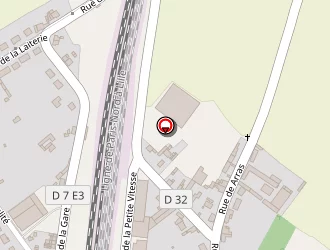 Carte de Dalkia à Achiet-le-grand