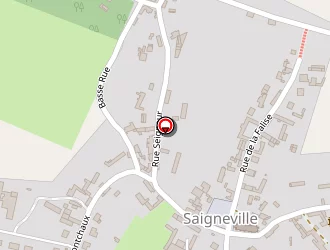 Carte de Le Village à Saigneville
