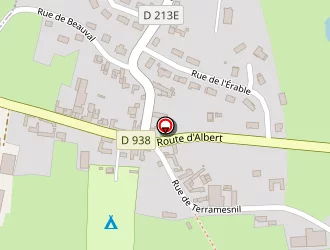 Carte de Métal'authieule à Authieule