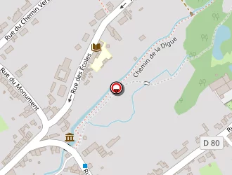 Carte de Boucle De Randonnée Pédestre à Felleries