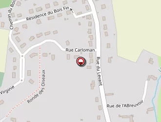 Carte de Boulodrome à Drucat