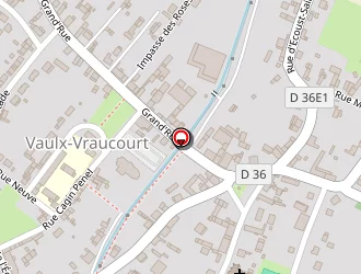 Carte de Salle Des Fêtes à Vaulx-vraucourt