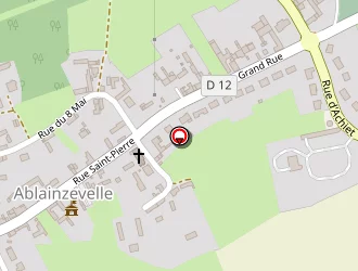 Carte de Ecole Primaire à Ablainzevelle