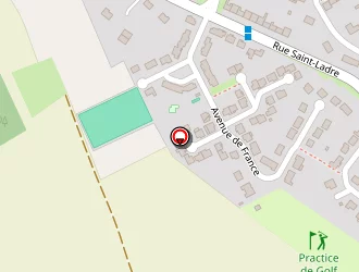 Carte de Golf Practice à Cambrai