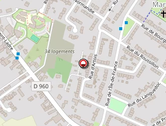 Carte de Lenotte Audrey à Cambrai