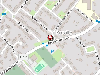 Carte de Adrexo à Proville