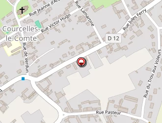 Carte de Lefran Jean Michel à Courcelles-le-comte