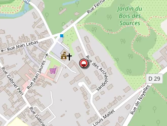 Carte de La Poste à Proville