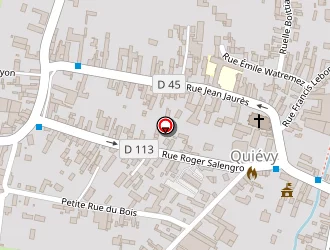 Carte de Caillaux Fréddy à Quiévy