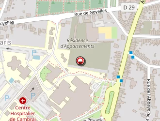 Carte de Faille Monique à Cambrai