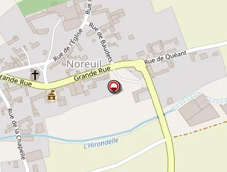 Carte de Agencement Dv à Noreuil