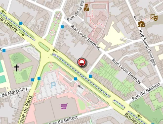 Carte de Cge Distribution à Cambrai