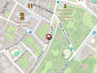 Carte de Arecas à Cambrai