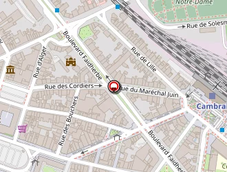 Carte de Le Beef'aur à Cambrai