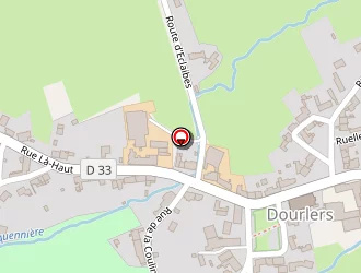 Carte de Café De La Place à Dourlers