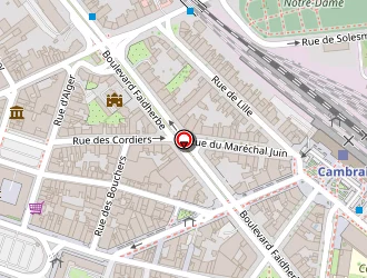 Carte de Belle & Zen à Cambrai