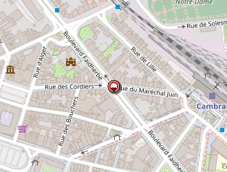 Carte de Md Coiffure à Cambrai