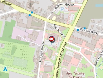 Carte de Terpsichore Espace Danse à Cambrai