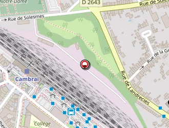 Carte de Delamer Wilfried à Cambrai