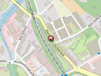 Carte de Point P à Cambrai