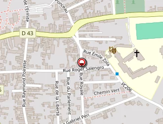 Carte de Institution Saint Michel à Solesmes