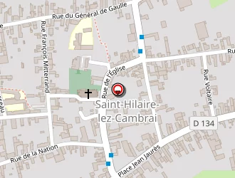 Carte de La Poste à Saint-hilaire-lez-cambrai