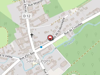 Carte de Sotranov à Saint-léger