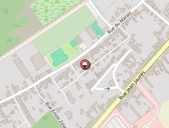 Carte de Deel Cambrai à Escaudœuvres