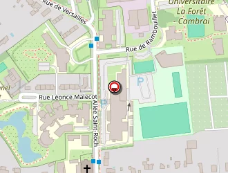 Carte de Clinique Saint Roch à Cambrai