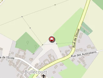 Carte de Laude Eric à Bullecourt