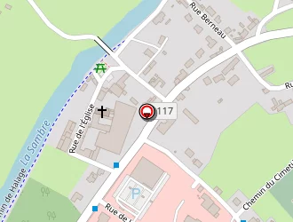 Carte de La Cornemuse à Aulnoye-aymeries