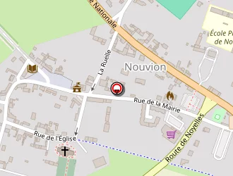 Carte de Le Valmet à Nouvion